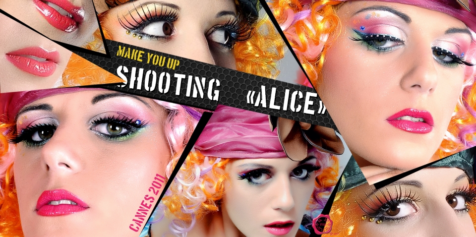 Maquillage waterproof shooting Alice